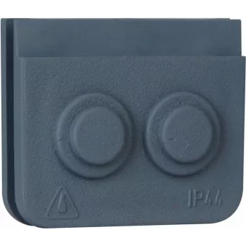 HEINRICH KOPP BlueElectric entrada de cable 2 tomas gris 321628004