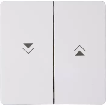 HEINRICH KOPP 334488000 unidad de control con pulsadores, blanco, plástico, IP20