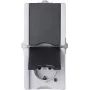 HEINRICH KOPP proAQA Enchufe de superficie resistente a la intemperie 2 tomas vertical IP44 Gris 16A 250V tipo F