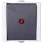 HEINRICH KOPP Interruptor de control superficie zonas húmedas proAQA Gris 10A 250V IP44