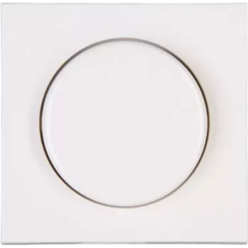 HEINRICH KOPP Tapa de regulador para pulsador regulador HK07 (IP20, fijación por clip) - Blanco puro