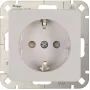 Heinrich Kopp HK02 Enchufe Schuko con protección reforzada al contacto, Blanco polar