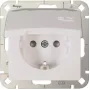 Heinrich Kopp HK05 Enchufe Schuko con protección reforzada al contacto, Blanco puro (RAL 9010), empotrar, 16A 250V