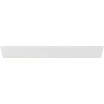 HEINRICH KOPP KOPP marco embellecedor 5 tomas HK07 PURE (370,8 x 86 x 9,5 mm | IP20 | fijación por clip) - blanco puro (407229008)