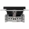 Heinrich Kopp toma de corriente SCHUKO empotrada negro mate 1 toma 16A 250V