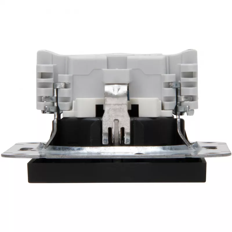 Heinrich Kopp toma de corriente SCHUKO empotrada negro mate 1 toma 16A 250V