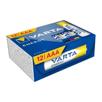 VARTA Energy AAA Cube Pack12 TRAY 60 pilas alcalinas Micro 1,5 V 12 uds.