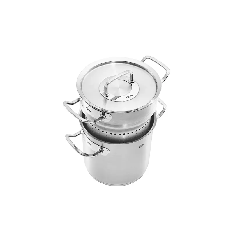 Fissler Original Profi Collection 2 Set de bandeja de vapor Multistar y bandeja perforada 20 cm