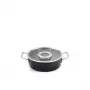 Fissler Adamant CA 24 cm olla de cocción con tapa de cristal, 4,2L, apta para inducción, antiadherente, made in Germany