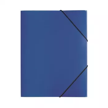 PAGNA PP 12 Carpeta de presentación A4 polipropileno azul horizontal botón a presión