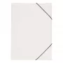 PAGNA 21638-02 A3 polipropileno (PP) blanco carpeta de goma elástica pack de 5