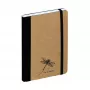 Pagna Cuaderno universal A6 cuadriculado 192 hojas negro/marrón