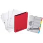 PAGNA Carpeta de anillas 2 anillas rojo DIN A4