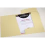 PAGNA Carpeta con goma elástica Pastell Eco A4 PP amarillo pastel para documentos