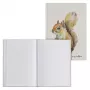 PAGNA Cuaderno Squirrel DIN A5 punteado beige tapa dura 128 páginas