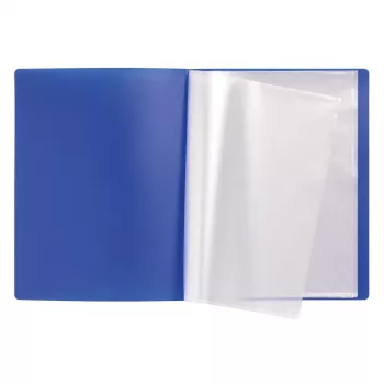 Pagna Carpeta de presentación Office DIN A4 20 fundas azul