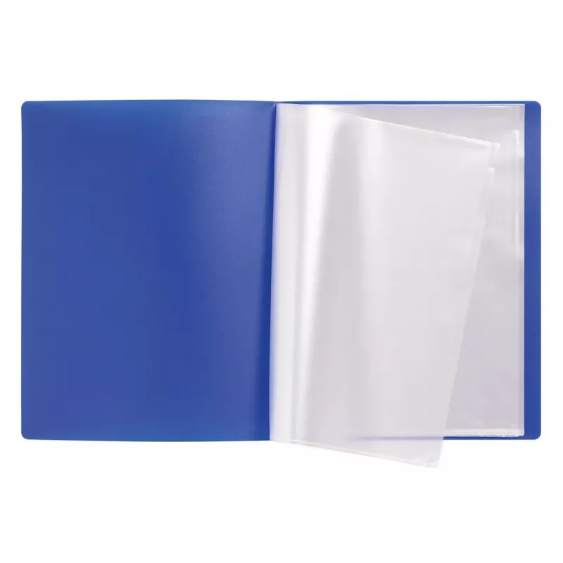 Pagna Carpeta de presentación Office DIN A4 20 fundas azul