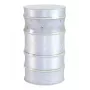 C.E. Pattberg set de cintas de regalo Wedding satén blanco 15/25/40 mm x 5 rollos x 3 m