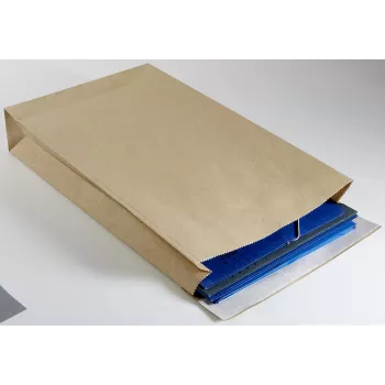 Vereinigte Papierwarenfabriken flexiPAK classic eco sobre de envío con fuelle 26x7x41 cm aprox. DIN B4 papel kraft natural