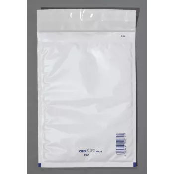 Vereinigte Papierwarenfabriken 100 aroFOL POLY sobre acolchado para DIN A5, blanco, autoadhesivo