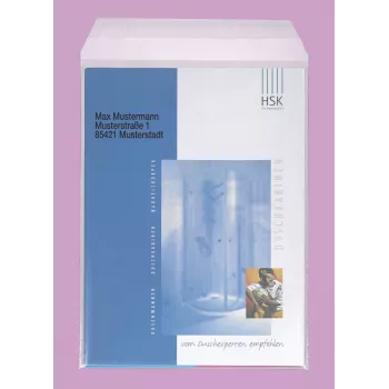 Vereinigte Papierwarenfabriken sobres de plástico DIN C4 sin ventana transparente 100 uds.