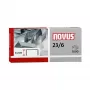 Novus Dahle 042-0039 pack de grapas - 6 mm - 1000 grapas de acero inoxidable - capacidad 30 hojas