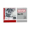 Novus N.º 111 grapas - 4 mm - 2000 uds. - 15 hojas - metal - gris