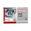 Novus Dahle Novus 24/8 SUPER pack de grapas - 8 mm - 1000 grapas - acero inoxidable