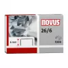 Novus Dahle Novus 26/6 pack de grapas - 6 mm - 1000 grapas - acero galvanizado - plateado