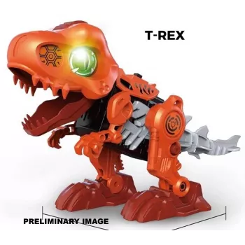 Revell calendario de adviento 'Electric T.Rex' con piezas móviles (01060)