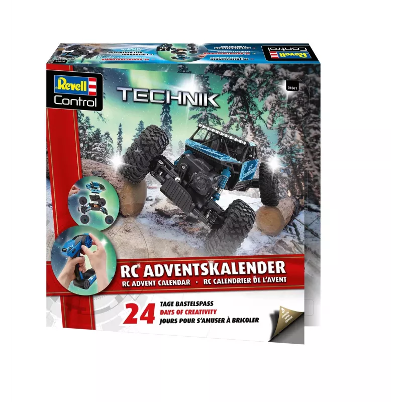 Revell calendario de adviento RC Crawler 1:18 2,4 GHz 4WD para montar