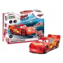 Revell Build & Play Disney Pixar Cars Lightning McQueen vehículo con luz y sonido, escala 1:20, maqueta para montar