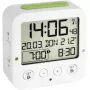 TFA Bingo Despertador radioeléctrico digital blanco con temperatura