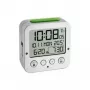TFA 60.2528.54 Bingo Silver Despertador radioeléctrico con pantalla de temperatura