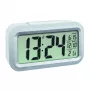 TFA Despertador radioeléctrico 60.2553.02 Despertador digital plata/blanco