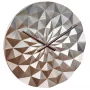 TFA DIAMOND Reloj de pared metalizado oro rosa 396 mm x 44 mm cuarzo analógico