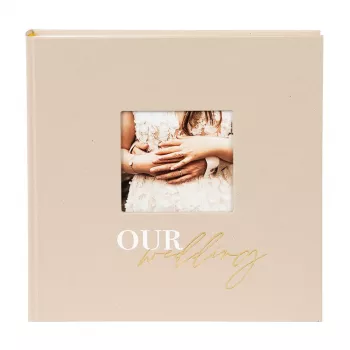 Goldbuch Our Wedding álbum de fotos 30x31 cm 60 páginas blancas boda 08038