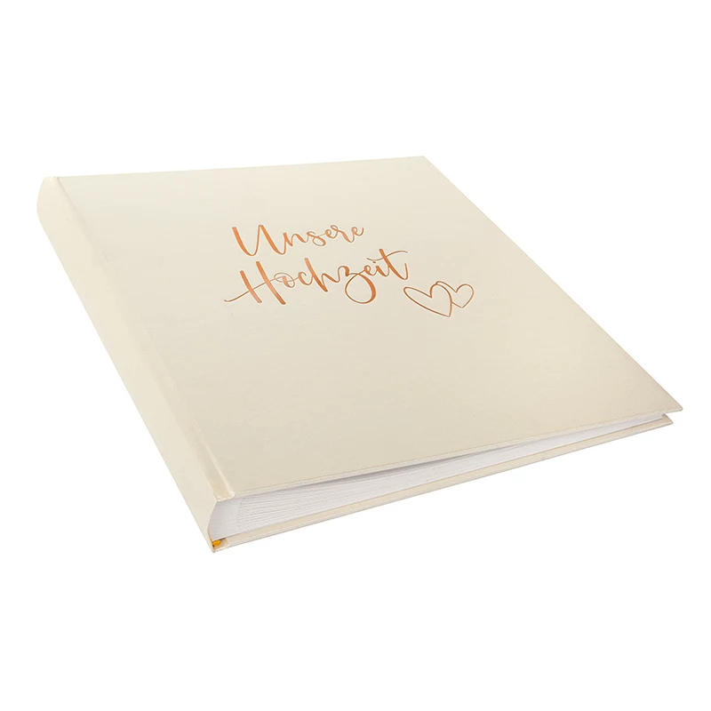 Goldbuch Herzklopfen álbum de fotos de boda 30x31 cm 60 páginas blancas modelo 08174