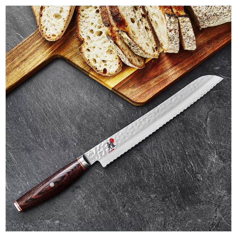 MIYABI 6000MCT cuchillo para pan 23 cm