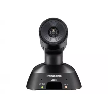 Cámara de conferencia PTZ 4K Panasonic AW-UE4KG con zoom óptico 24x, PoE+, negra