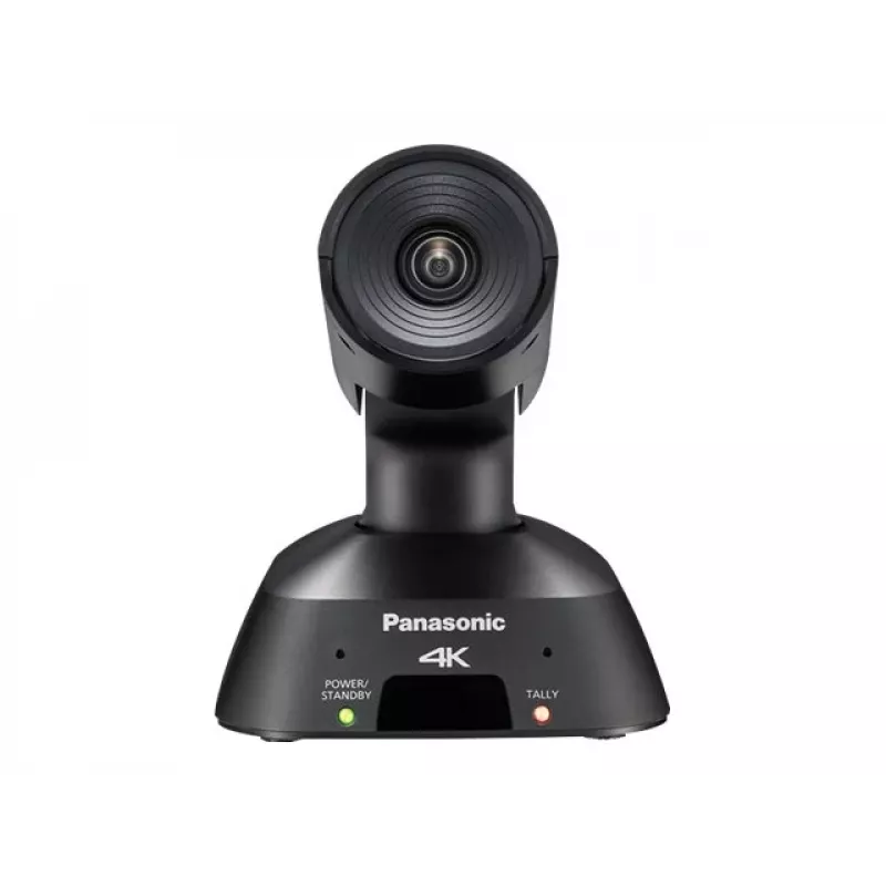 Cámara de conferencia PTZ 4K Panasonic AW-UE4KG con zoom óptico 24x, PoE+, negra