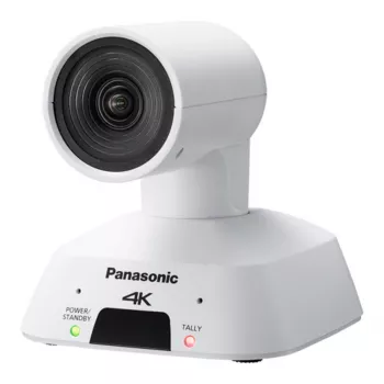 Cámara de conferencia PTZ 4K Panasonic AW-UE4WG blanca