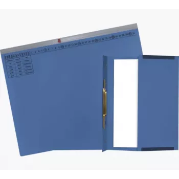 Exacompta 370107B Carpeta de anillas Cartón Azul 320 g/m²