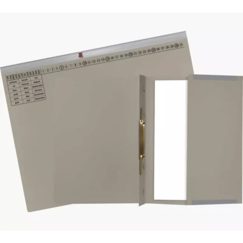 Exacompta 370110B Archivador - Cartón - Gris - 320 g/m² - 265 x 316 mm