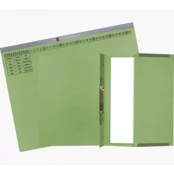 Exacompta 370125B Archivador - Cartón - Verde - 320 g/m² - 265 mm - 316 mm