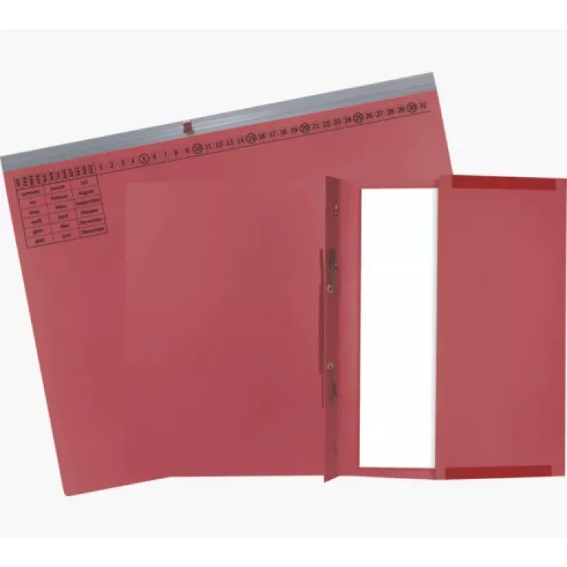 Exacompta 370203B Carpeta de archivo convencional - Cartón - Rojo - 320 g/m² - 265 x 316 mm - A4