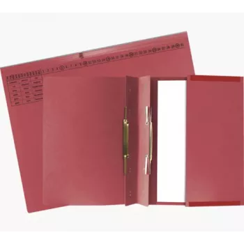 Exacompta 370303B Archivador convencional - Cartón - Rojo - 320 g/m² - 265 mm - 316 mm