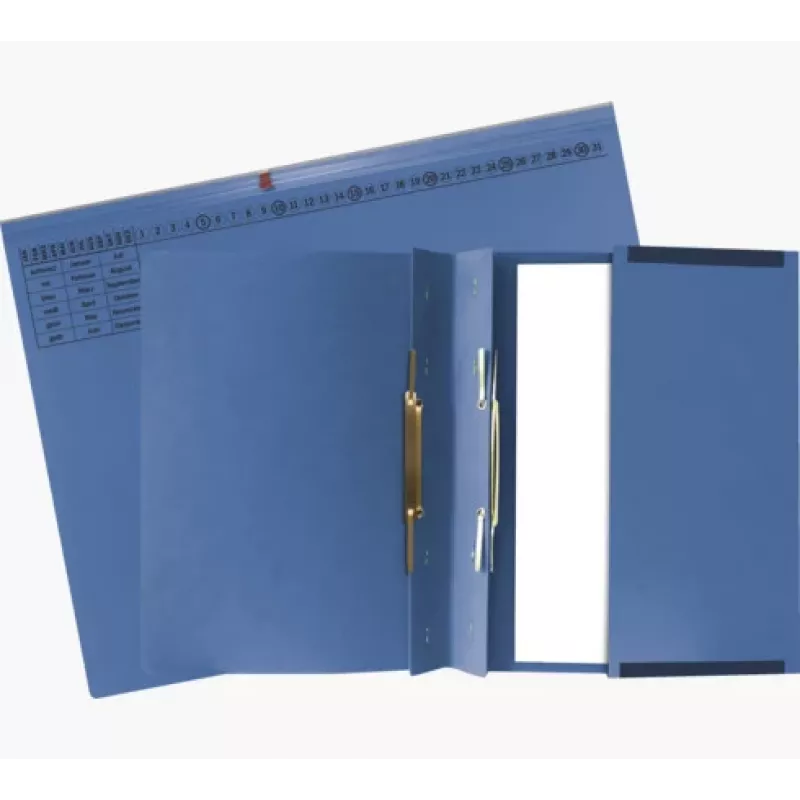 Exacompta 370307B Archivador - Cartón - Azul - 320 g/m² - 265 mm - 316 mm
