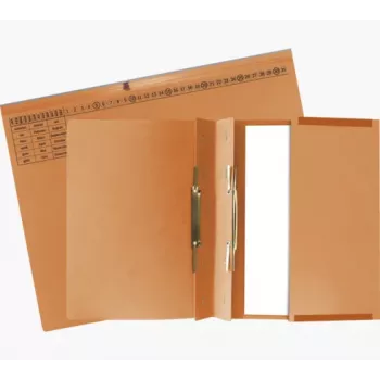 Exacompta 370309B Carpeta de archivo con elástico - A4 - Cartón 320 g/m² - Naranja