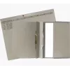 Exacompta 370310B - Archivador de anillas convencional - Cartón - Gris - 320 g/m² - 265 x 316 mm - A4